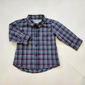 H&M Plaid Button-down Shirt